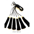 tassels necklaces pendant beads crystal balinese design